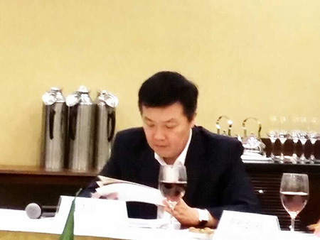 北京潮商会会长张章笋率团出席国际潮商经济合作组织理事会