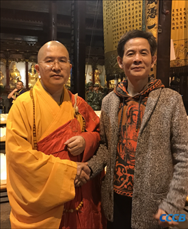 中国佛教协会副会长,普陀山佛教协会会长,普陀山普济禅寺方丈道慈大